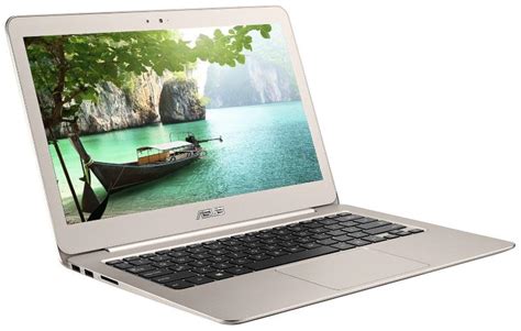 Ukuran ini sedikit sedikit lebih kecil dari 14 inch. Asus Zenbook UX305UA(-AS51) 13.3" Laptop (6th Gen Intel ...