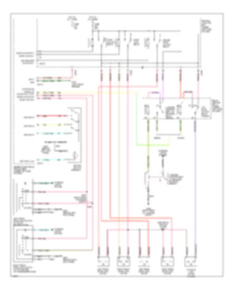All Wiring Diagrams For Ford Taurus Se 2001 Model Wiring Diagrams For