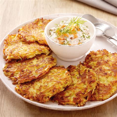 Kartoffelpuffer Mit Lachscreme Rezept Ww Deutschland