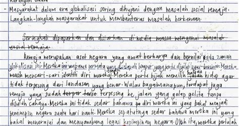 Nah, membahas mengenai mengarang, berikut ini akan mengupas tentang contoh karangan bahasa inggris saya merasa senang, karena selain memiliki cuaca yang hangat, serta angin yang kencang. TIPS BELAJAR BAHASA MELAYU: CONTOH KARANGAN