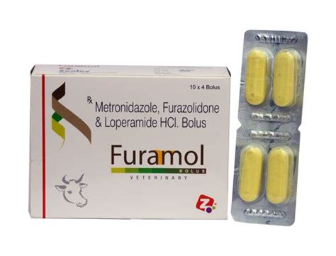 Metronidazole Furazolidone And Loperamide Hcl Bolus Metronidazole