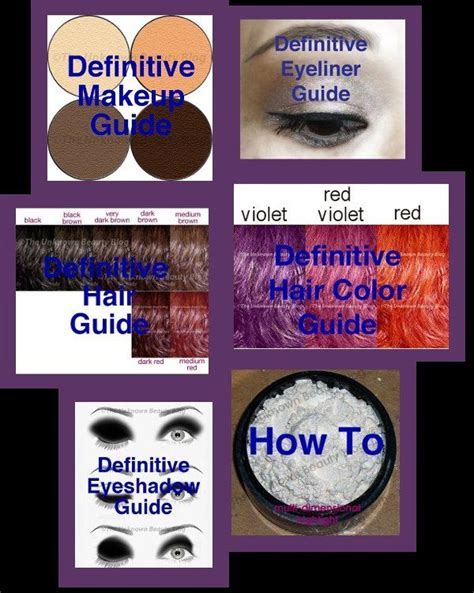 Definitive Guides Hair Color Guide Types Of Hair Color Hair Color