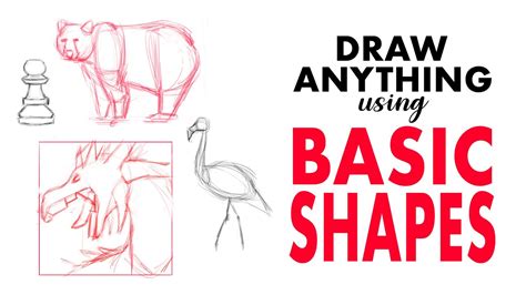 How To Draw Anything With Basic Shapes Gfxtra