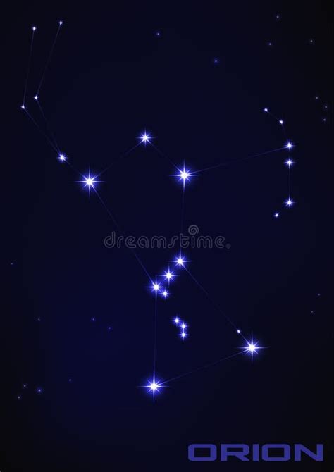Orion Constellation Stock Illustrations 1066 Orion Constellation