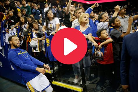 Steph Curry Draining Pregame Tunnel Shots Never Gets Old Fanbuzz