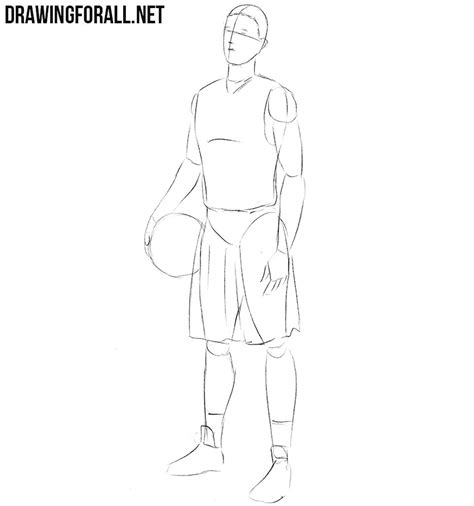 How do you draw a basketball? How to Draw a Basketball Player | Drawingforall.net