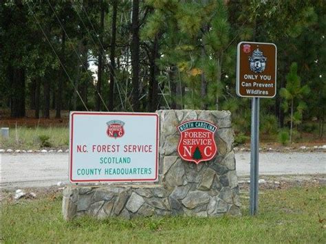 North Carolina Forest Service Scotland County Nc