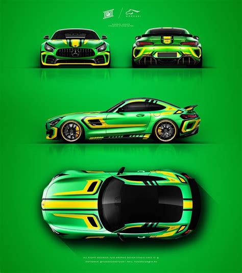 Mercedes Benz Amg Gtr Amg Livery Style Graphics Design Project