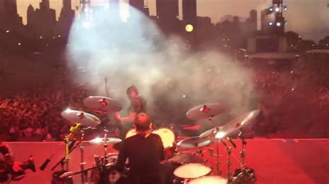 metallica performs at lollapalooza stage pov footage