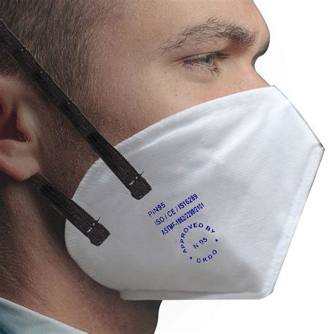 Oriley Pi N95 Drdo Approved Face Mask With Breathing Valve For Men