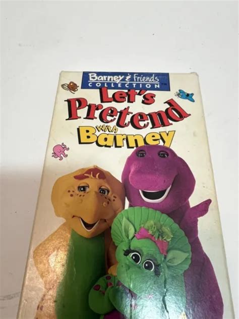 LET S PRETEND WITH Barney Barney Friends Collection Sing Along VHS PicClick