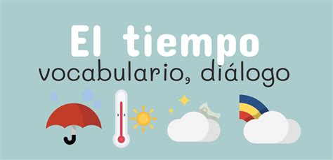 Si hablamos del clima en inglés es importante recordar que este varía según las estaciones (seasons) las cuales son: Diálogo sobre el clima en español - Vocabulario del tiempo