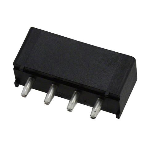 4 Pin Molex Female Header Socket Connector For Pcb Mounting
