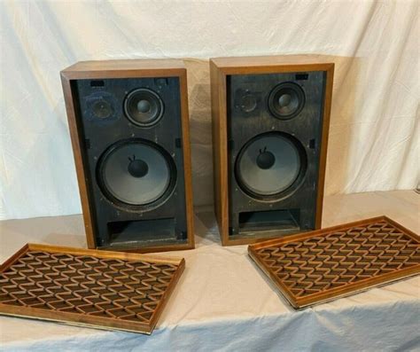 Pioneer Cs 77 Vintage 3 Way Floor Speakers Lattice Grills For Sale