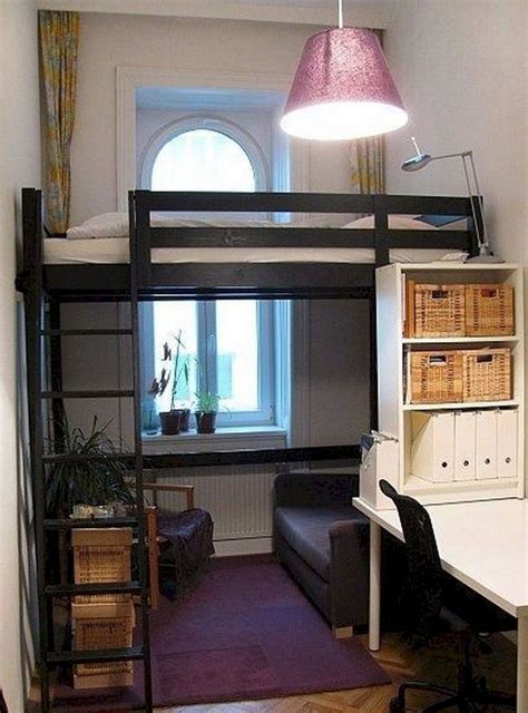 Small Bedroom Loft Ideas Modern Chic Bedroom