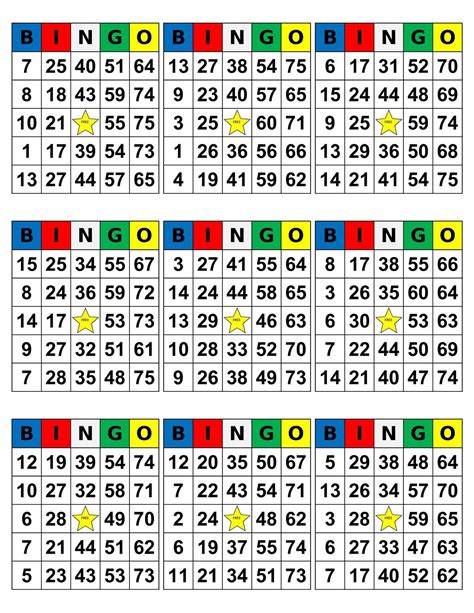 Bingo Cards 1008 Cards 9 Per Page Pdf Download Etsy Bingo Cards