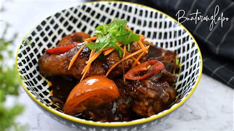 Ayam kecap ini sebenarnya adalah sebuah masakan yang diadaptasi dari kuliner china, loh. Rahsia Ayam Masak Kicap Paling Sedap Sangat Senang - YouTube