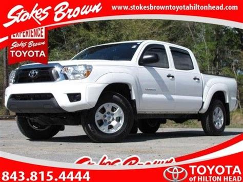 Sell Used 2012 Toyota Tacoma 2wd Double Cab I4 At Prerunner In Bluffton