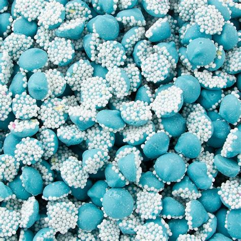 Blue Mini Creamy Mint Nonpareils Drops 1 Lb Bag Unwrapped Candy