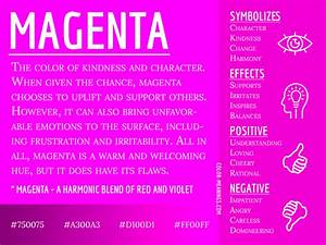 Magenta Color Meaning The Color Magenta Symbolizes Kindness And