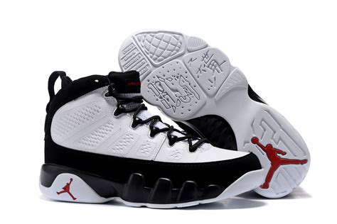 Air Jordan 9 Retro Space Jam Whitetrue Red Black 302370 112