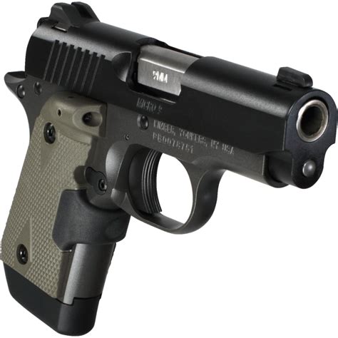 Milicon Pistolet Kimber Micro 9 Woodland Lg Kal 9x19