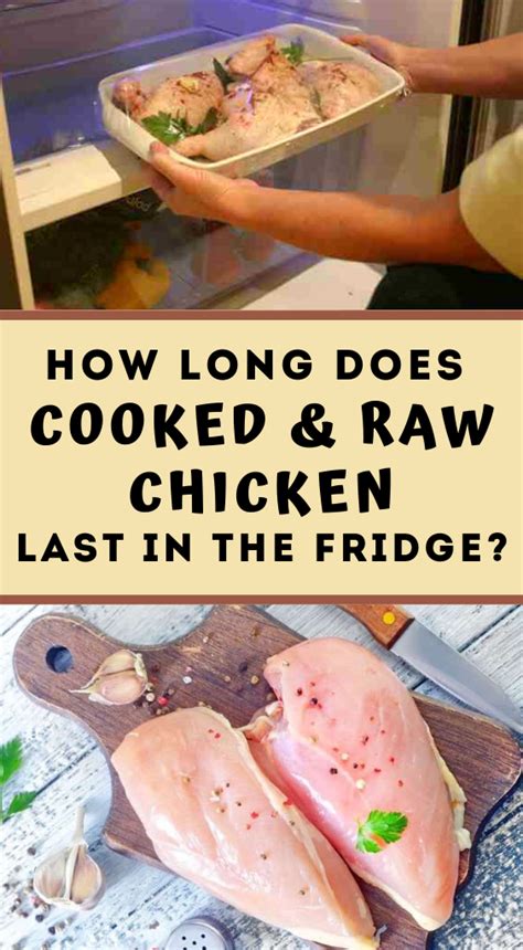 Just make sure you know how long the chicken has been in there. How Long Does Cooked & Raw Chicken Last in the Fridge ...