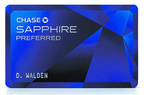 Generally we never recommend applying for a card based on how it looks, but the chase sapphire preferred metal blue design is definitely. ptrnewhotcards061513