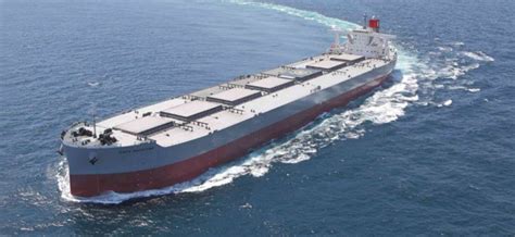 K Lines New 200000 Dwt Bulk Carrier Cape Sapphire Launched At Imabari