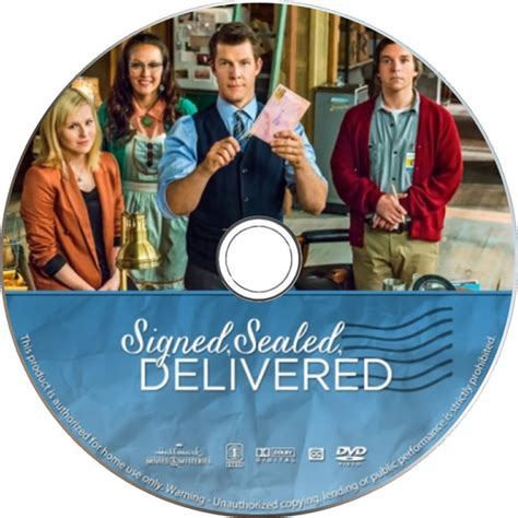 Signed Sealed Delivered Dvd Disc Only 2013 Seaview Square Cinema