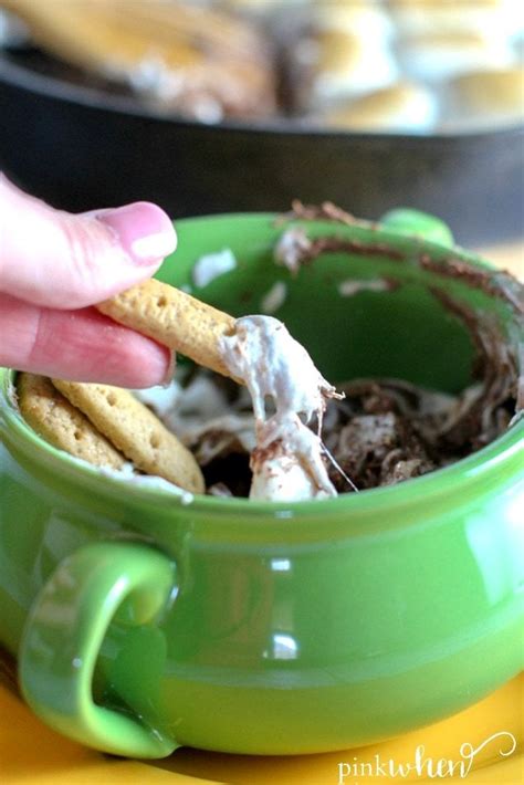 Skillet Smores Dip Recipe Easy Smores Dip In Under 10 Minutes From