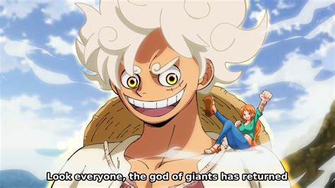 Luffy Became The True God Of Giants By Awakening The Gear 5 Sun God