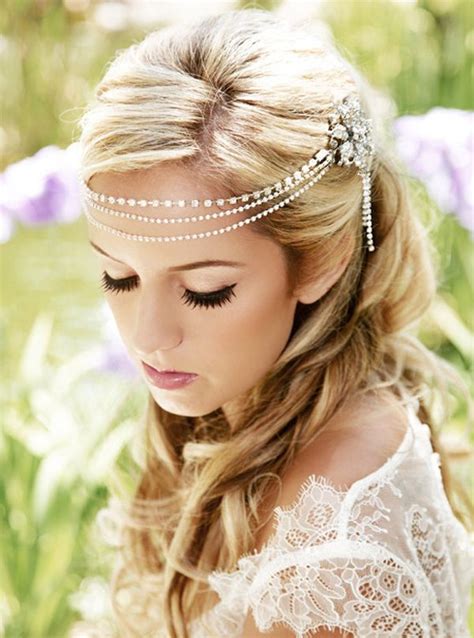 Glam Bridal Hair Accessories Weddings Romantique Wedding Hair