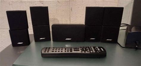 Bose Lifestyle V20 Home Theater System Complete Black Ebay