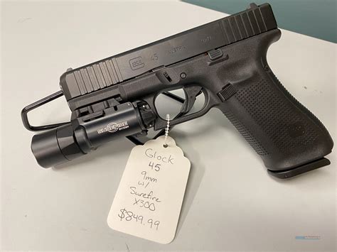 New Glock 45 9mm Wsurefire X 300a For Sale At