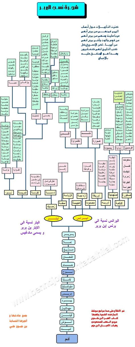 هود، وصالح، وشعيب، ونبيك يا أبا ذر. قصص انبياء الله  : شجرة العائلة والانساب في الجزائر - Shajara