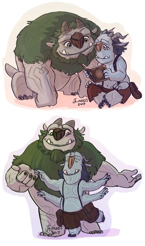 Troll Hunters Blinky And Arrrgh By Madjesters1 On Deviantart