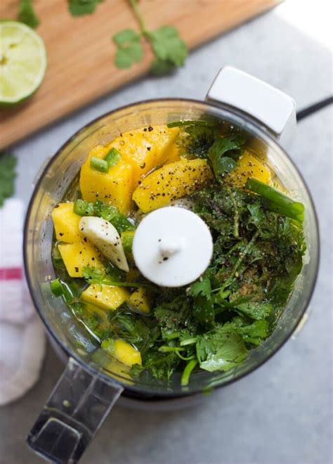 Add additional lime juice and hot sauce if desired. Mango Cilantro Dressing | Little Broken
