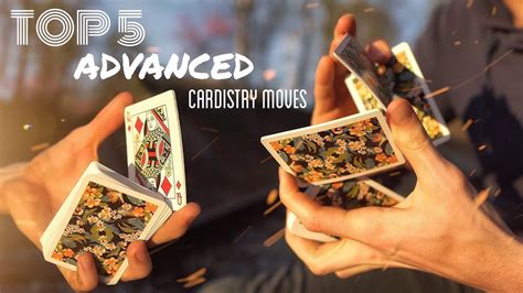 Top 5 Advanced Cardistry Moves You Need To Learn Today Youtube