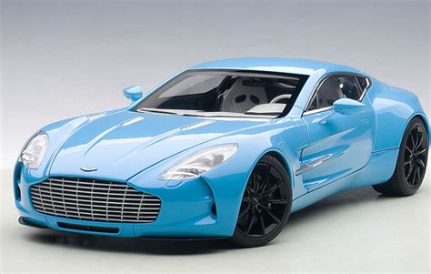 118 Autoart Aston Martin One 77 One77 Tiffany Blue Diecast Car Model