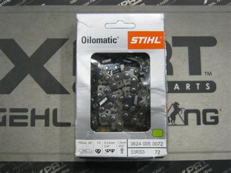 Home And Garden 20 Stihl Chainsaw Chain 33 Rs 72 3623 005 0072 33rs 72 3