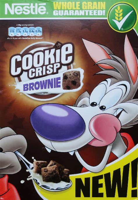 2013 Cookie Crisps Brownie Issued Cookie Crisps Cereal