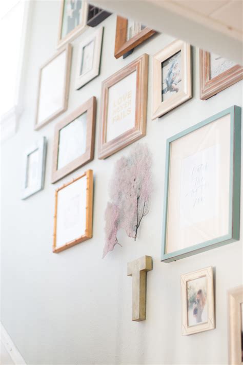 An Eclectic and meaningful Staircase Gallery Wall - Sarah Tucker