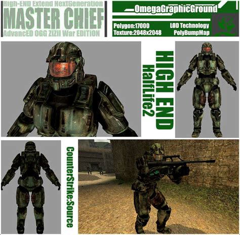 Halo Master Chief Model Half Life 2 Mods Maps Patches