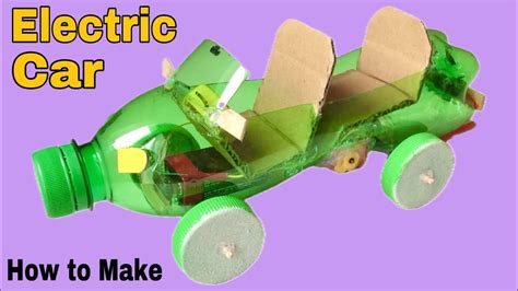 How To Make A Car Out Of Plastic Bottle Powered Carelectric Toy
