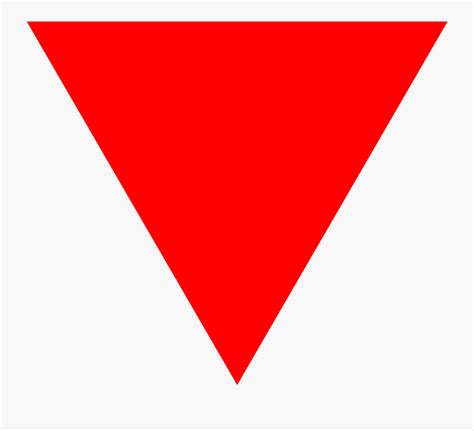 Clipart Shapes Triangle Red Triangle Free Transparent Clipart