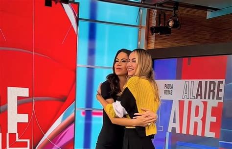 Paola Rojas se despidió de Odalys Ramírez en el matutino de Televisa