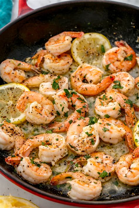 Add cooked shrimp and sauté. 20+ Healthy Shrimp Recipes - Low Calorie Shrimp Dinners ...
