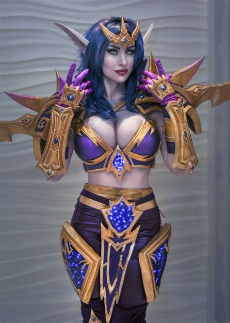 Struck First Azura Cosplay As A Void Elf