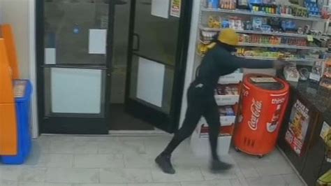 Convenience Store Armed Robbery Caught On Camera